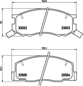 Lucas Electrical GDB1190 - Гальмівні колодки, дискові гальма autozip.com.ua