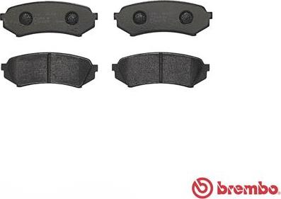 Brembo P 83 049 - Гальмівні колодки, дискові гальма autozip.com.ua