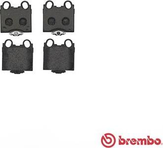Brembo P 83 045 - Гальмівні колодки, дискові гальма autozip.com.ua