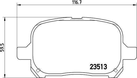 Brembo P 83 040 - Гальмівні колодки, дискові гальма autozip.com.ua