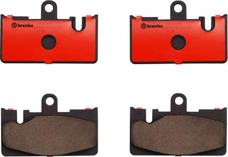 Brembo P83059N - Гальмівні колодки, дискові гальма autozip.com.ua