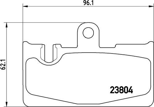 Brembo P 83 059 - Гальмівні колодки, дискові гальма autozip.com.ua