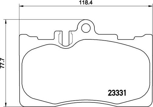 Brembo P 83 058 - Гальмівні колодки, дискові гальма autozip.com.ua