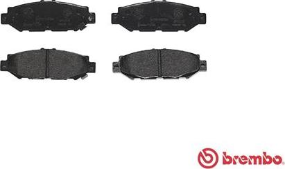 Brembo P 83 038 - Гальмівні колодки, дискові гальма autozip.com.ua