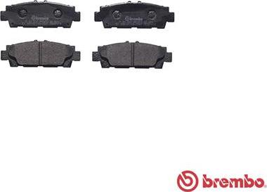 Brembo P 83 032 - Гальмівні колодки, дискові гальма autozip.com.ua