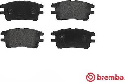 Brembo P 83 070 - Гальмівні колодки, дискові гальма autozip.com.ua