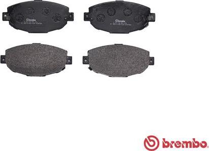 Brembo P 83 104 - Гальмівні колодки, дискові гальма autozip.com.ua