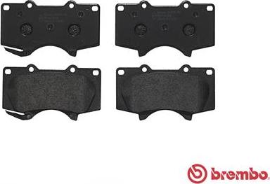 Brembo P 83 102 - Гальмівні колодки, дискові гальма autozip.com.ua