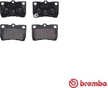 Brembo P 83 113 - Гальмівні колодки, дискові гальма autozip.com.ua