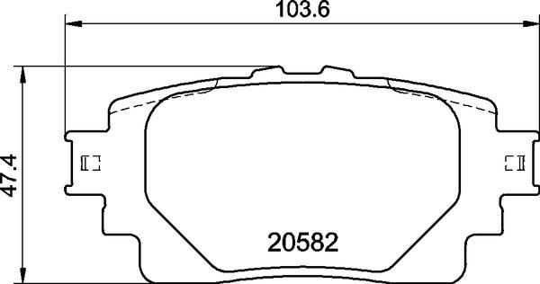 Brembo P 83 174 - Гальмівні колодки, дискові гальма autozip.com.ua