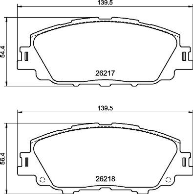 Brembo P 83 175 - Гальмівні колодки, дискові гальма autozip.com.ua