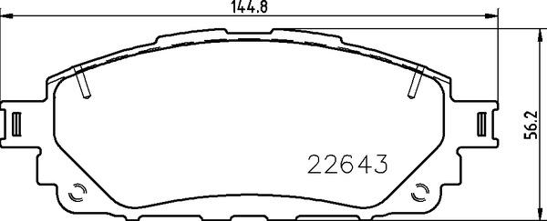 Brembo P 83 170 - Гальмівні колодки, дискові гальма autozip.com.ua