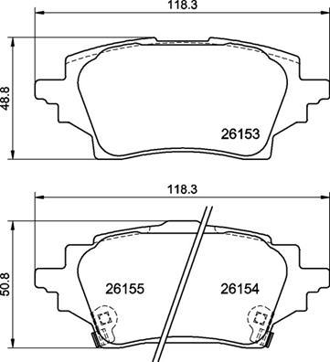 Brembo P 83 178 - Гальмівні колодки, дискові гальма autozip.com.ua