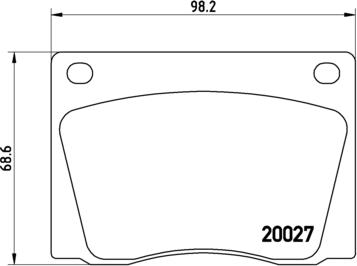 Brembo P 36 001 - Гальмівні колодки, дискові гальма autozip.com.ua