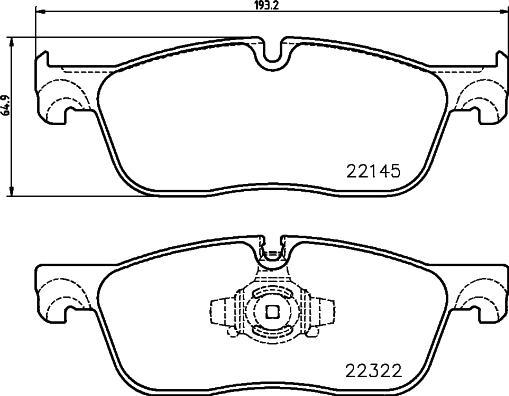 Brembo P 36 035 - Гальмівні колодки, дискові гальма autozip.com.ua