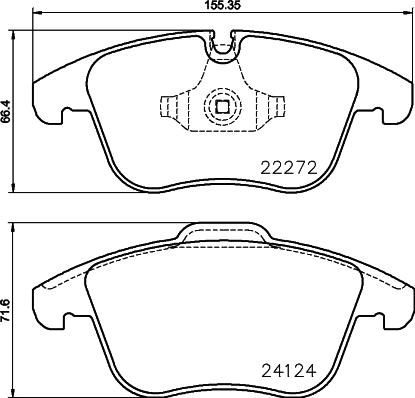 Brembo P 36 030 - Гальмівні колодки, дискові гальма autozip.com.ua