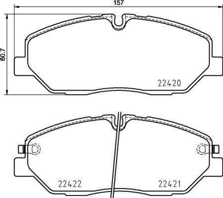 Brembo P 30 090 - Гальмівні колодки, дискові гальма autozip.com.ua