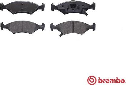 Brembo P 30 062 - Гальмівні колодки, дискові гальма autozip.com.ua