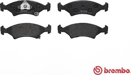 Brembo P 30 009 - Гальмівні колодки, дискові гальма autozip.com.ua