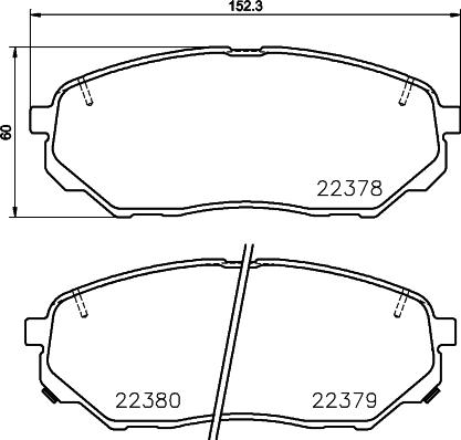 Brembo P 30 086 - Гальмівні колодки, дискові гальма autozip.com.ua