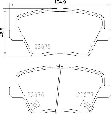 Brembo P 30 109 - Гальмівні колодки, дискові гальма autozip.com.ua