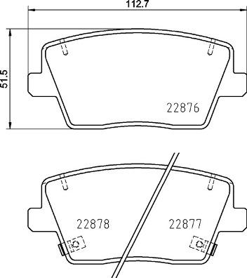 Brembo P 30 112 - Гальмівні колодки, дискові гальма autozip.com.ua