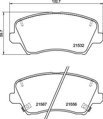 Brembo P 30 123 - Гальмівні колодки, дискові гальма autozip.com.ua