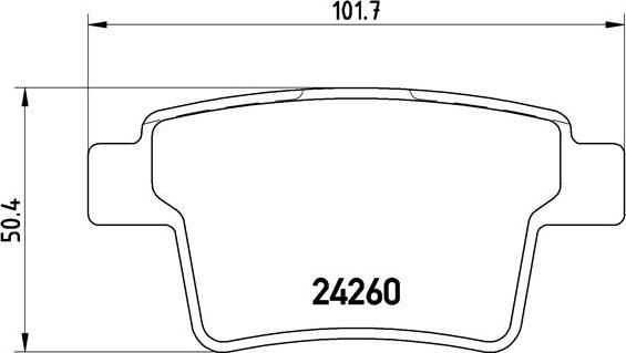 Brembo P 24 063 - Гальмівні колодки, дискові гальма autozip.com.ua
