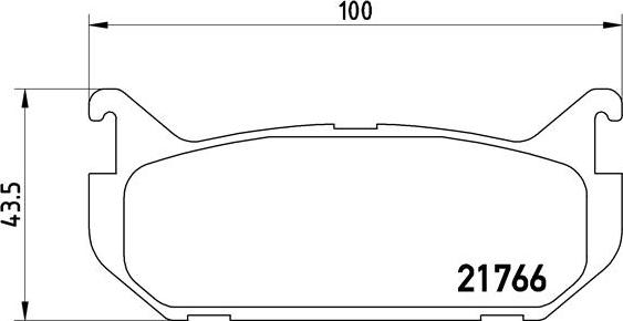 Brembo P 24 036 - Гальмівні колодки, дискові гальма autozip.com.ua