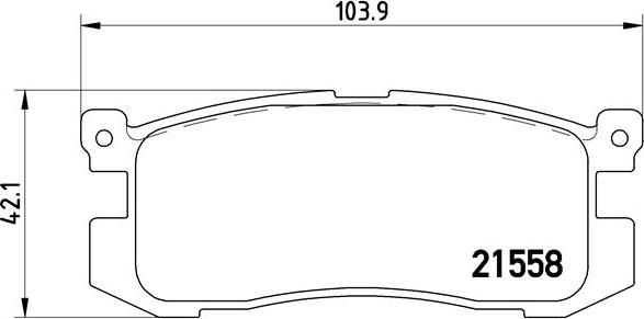 Brembo P 24 025 - Гальмівні колодки, дискові гальма autozip.com.ua