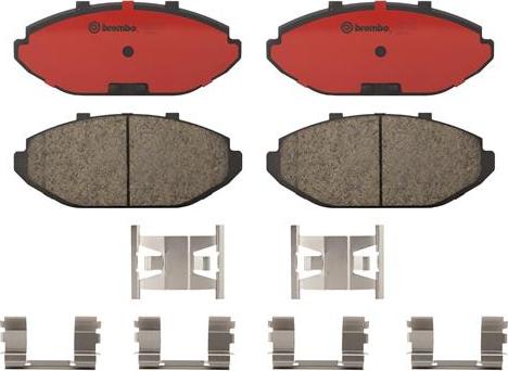 Brembo P24105N - Гальмівні колодки, дискові гальма autozip.com.ua