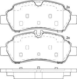 Brembo P 24 209 - Гальмівні колодки, дискові гальма autozip.com.ua