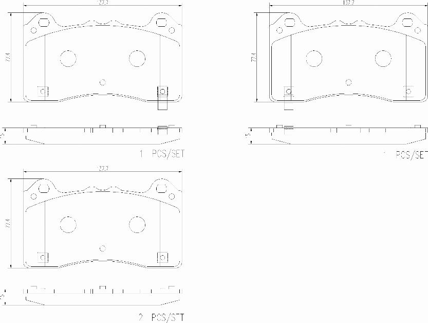 Brembo P24202N - Гальмівні колодки, дискові гальма autozip.com.ua