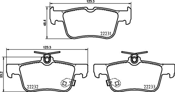 Brembo P 24 217 - Гальмівні колодки, дискові гальма autozip.com.ua