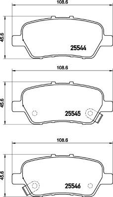 Brembo P 28 094 - Гальмівні колодки, дискові гальма autozip.com.ua