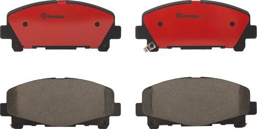 Brembo P28043N - Гальмівні колодки, дискові гальма autozip.com.ua