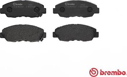 Brembo P 28 042 - Гальмівні колодки, дискові гальма autozip.com.ua