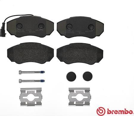 Brembo P 23 091 - Гальмівні колодки, дискові гальма autozip.com.ua