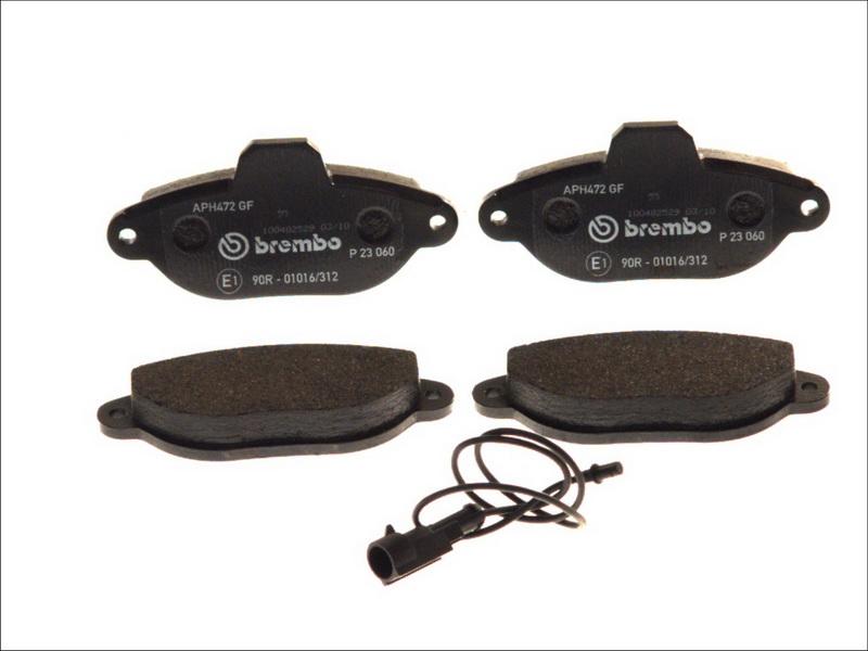 Brembo P 23 060 - Гальмівні колодки, дискові гальма autozip.com.ua