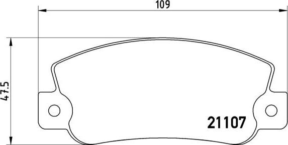 Brembo P 23 032 - Гальмівні колодки, дискові гальма autozip.com.ua