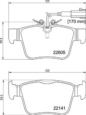 Brembo P 23 180 - Гальмівні колодки, дискові гальма autozip.com.ua