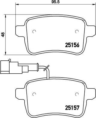 Brembo P 23 133X - Гальмівні колодки, дискові гальма autozip.com.ua