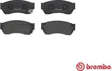 Brembo P 79 005 - Гальмівні колодки, дискові гальма autozip.com.ua