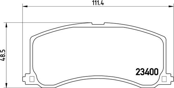 Brembo P 79 010 - Гальмівні колодки, дискові гальма autozip.com.ua