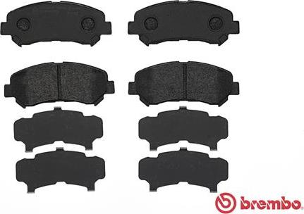 Brembo P 79 028 - Гальмівні колодки, дискові гальма autozip.com.ua