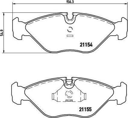 Brembo P 71 005 - Гальмівні колодки, дискові гальма autozip.com.ua