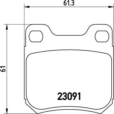 Brembo P 71 008 - Гальмівні колодки, дискові гальма autozip.com.ua