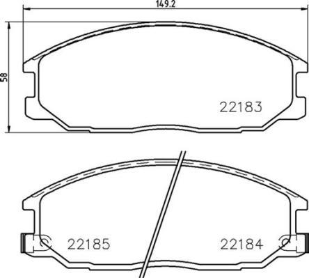 Brembo P 77 002 - Гальмівні колодки, дискові гальма autozip.com.ua