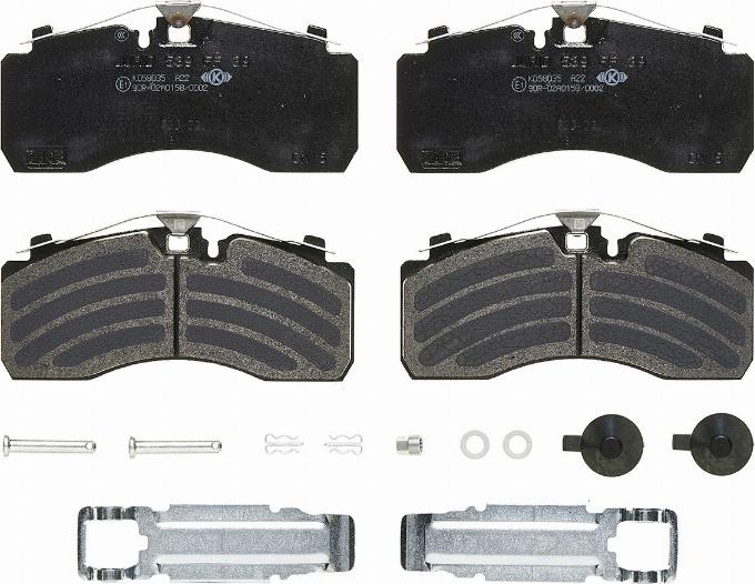 Brembo P A6 528S - Гальмівні колодки, дискові гальма autozip.com.ua