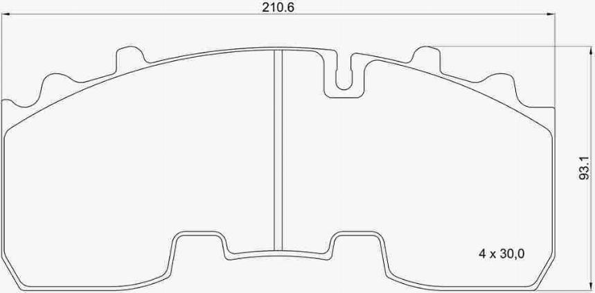 Brembo P A1 102 - Гальмівні колодки, дискові гальма autozip.com.ua